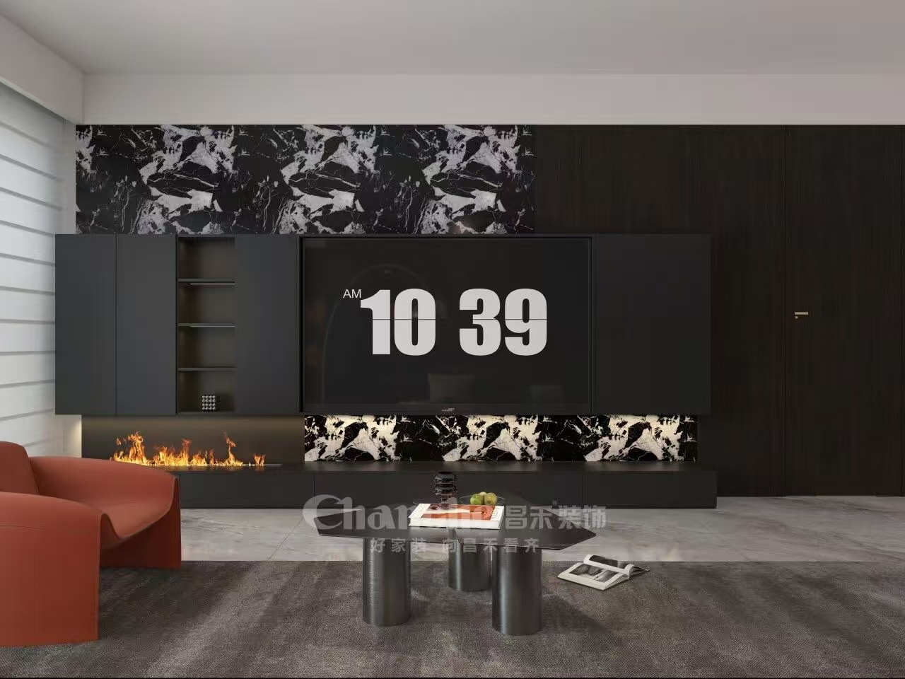 萬科錦曜129㎡ | 當(dāng)初全家都反對的黑色系極簡風(fēng)，幸好我堅(jiān)持到底！