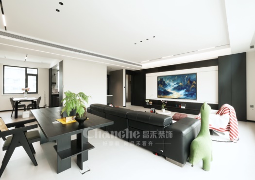 吳忠天宸灣·完工實(shí)景 | 越簡(jiǎn)單越高級(jí)！黑白極簡(jiǎn)風(fēng)完美落地~